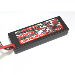 ABSIMA LIPO 7.4V 6200 mAh  60C